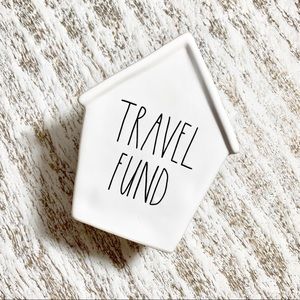 Rae Dunn | “Travel Fund” Piggy Bank